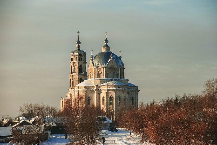 Церковь Троицы Живоначальной в поселке городского типа Гусь Железный Рязанской области