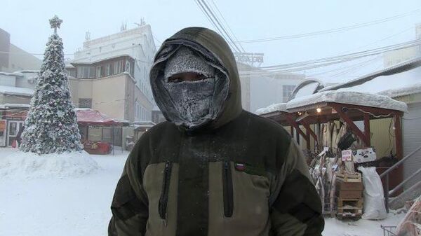 Якутск: рекордно низкая температура за последнее 10-летие