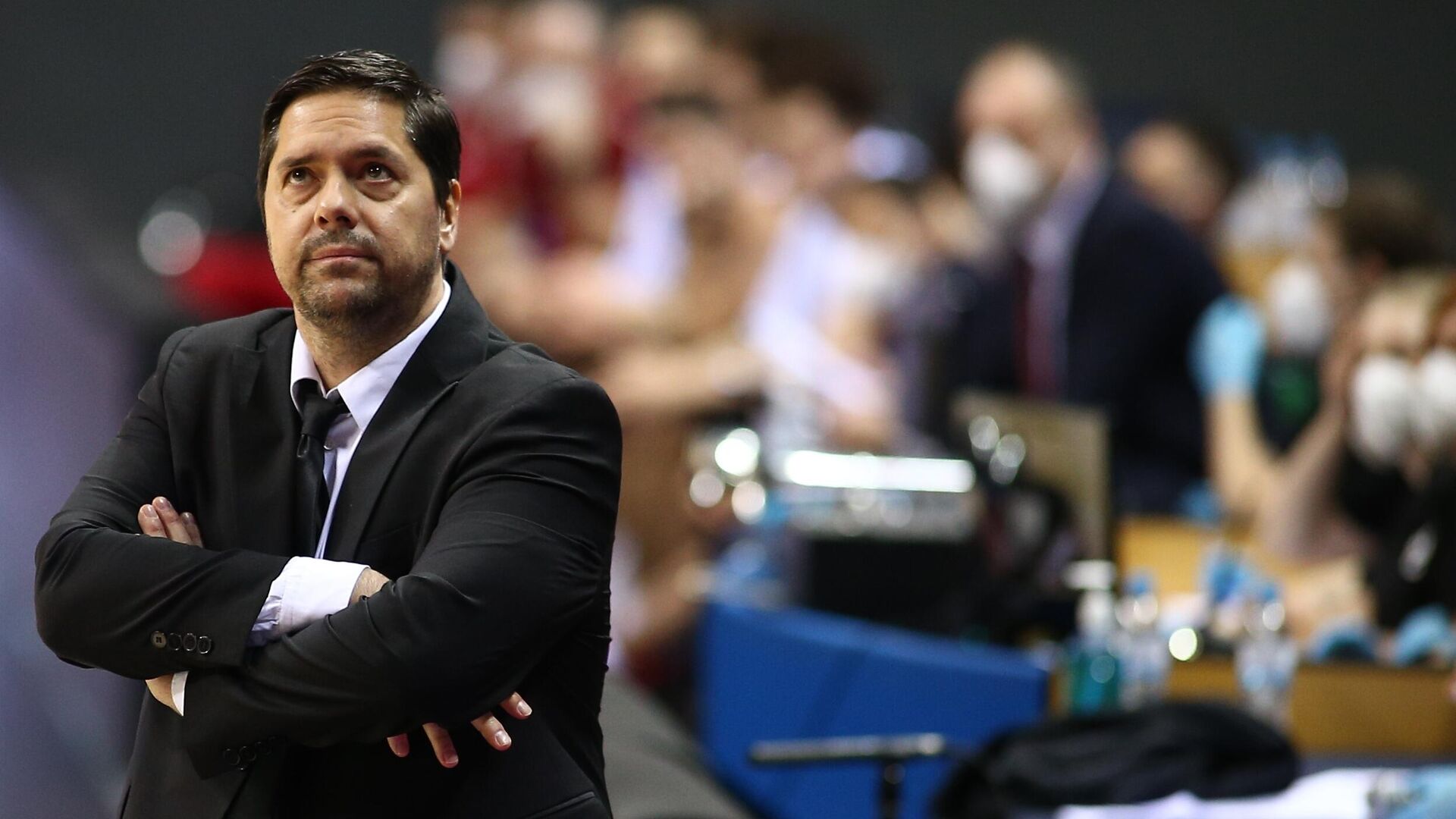 Главный тренер БК Партизан Сашо Филиповски - РИА Новости, 1920, 27.01.2021