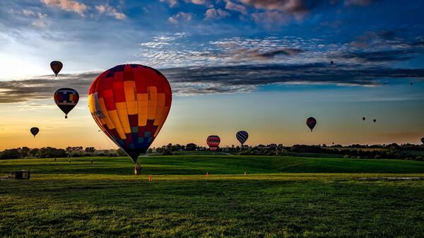 Воздушные шары в штате Айова, США
