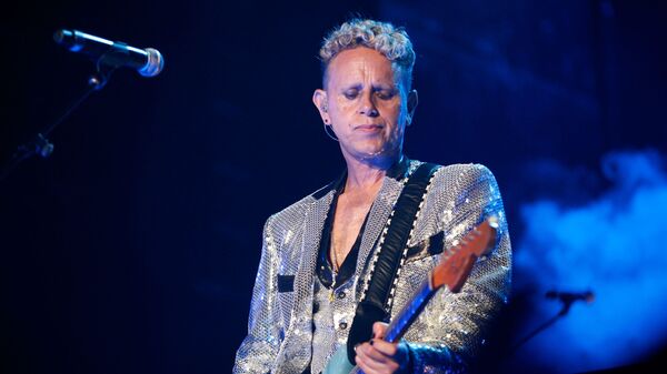 Участник британской группы Depeche Mode Мартин Гор