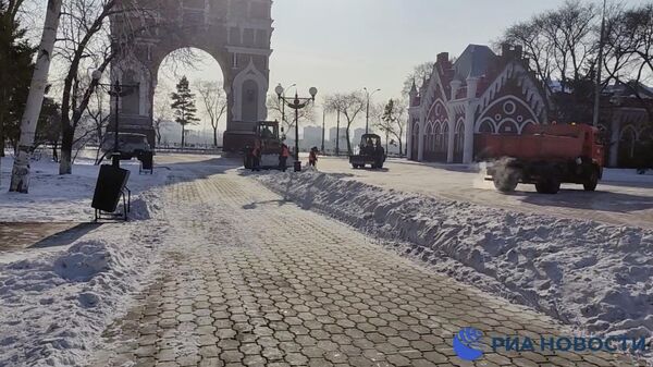 В Благовещенске несколько жилых домов остались без воды из-за аварии