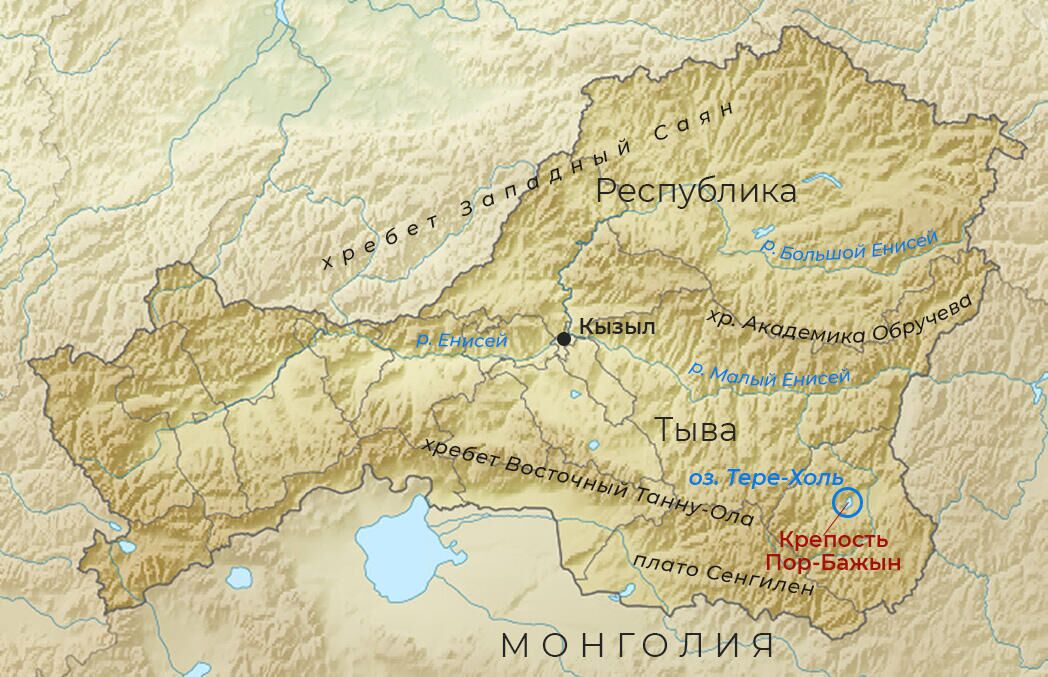 Крепость Пор-Бажын в республике Тыва - РИА Новости, 1920, 29.01.2021