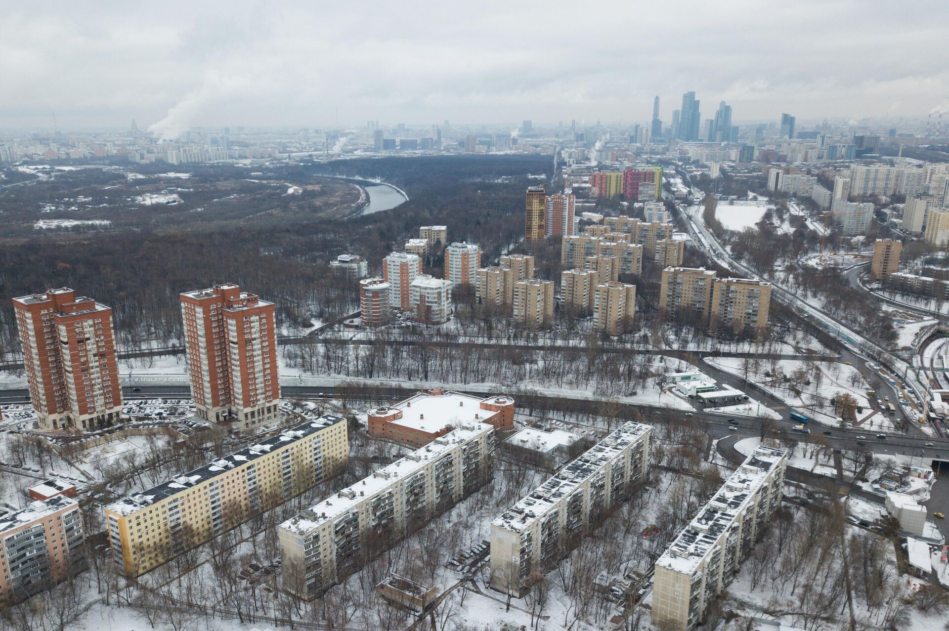 Московский район Кунцево  - РИА Новости, 1920, 22.01.2022