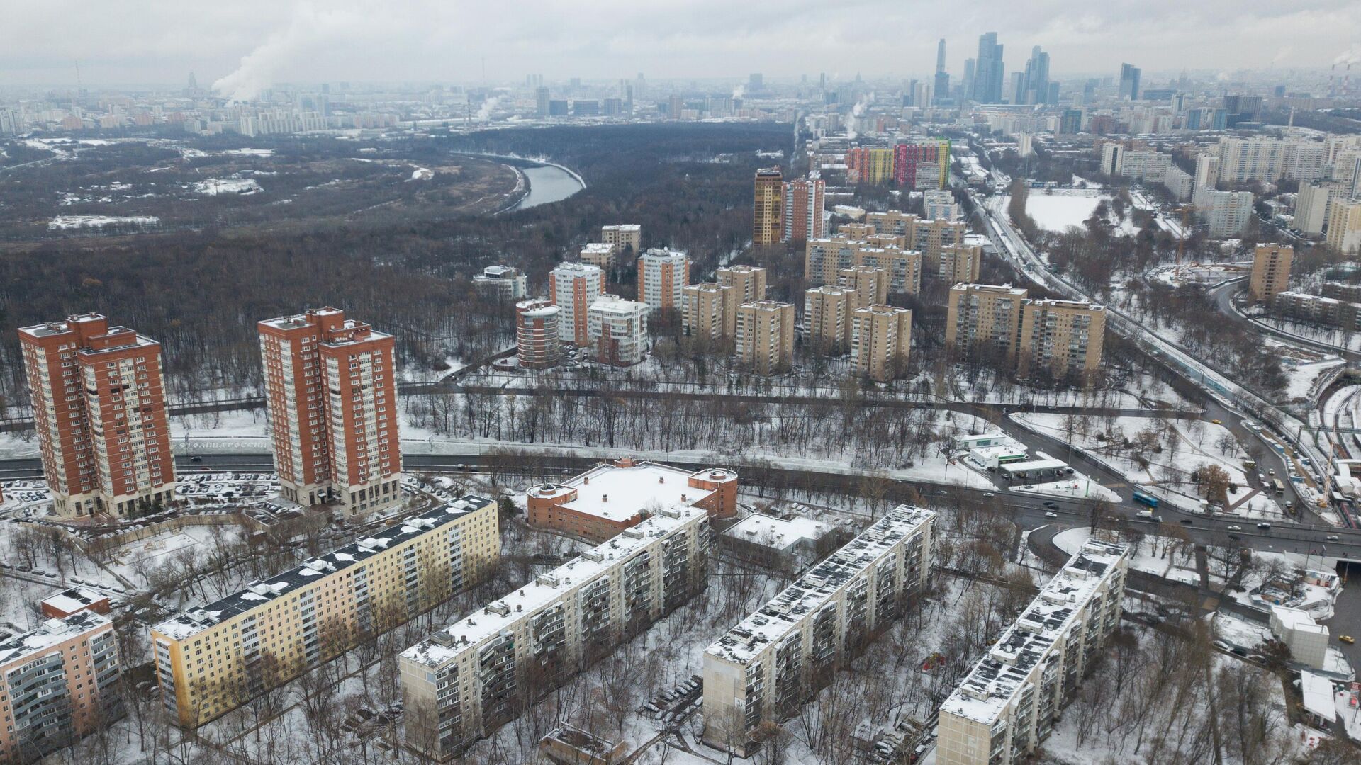 Московский район Кунцево  - РИА Новости, 1920, 08.02.2021