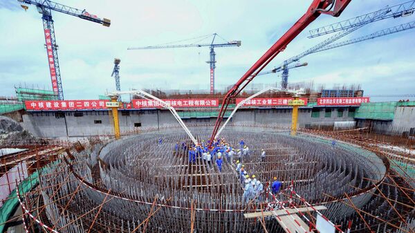 Строительство атомной электростанции Фуцин в Китае