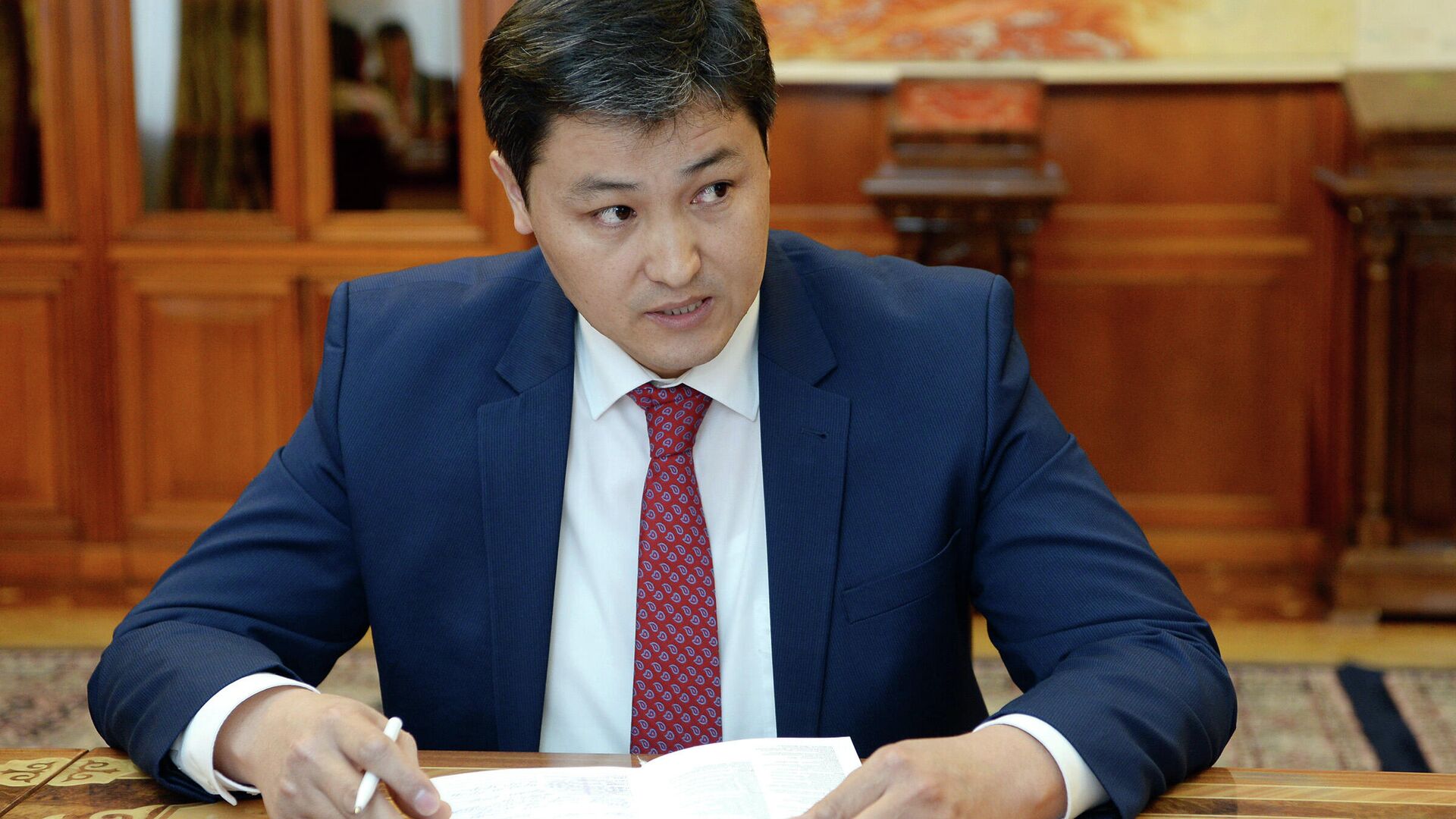 Кандидат на пост премьер-министра Киргизии Улукбек Марипов  - РИА Новости, 1920, 01.02.2021