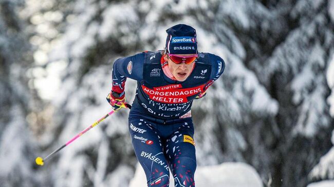 Трехкратный олимпийский чемпион по лыжным гонкам Йоханнес Клебо