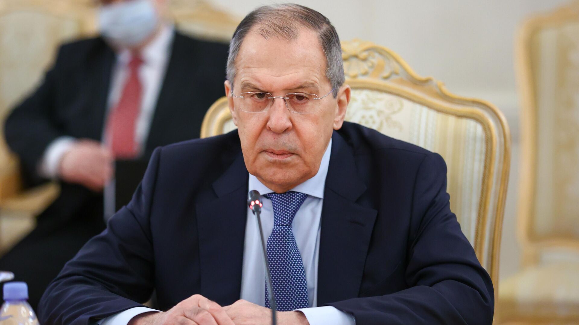Министр иностранных дел РФ Сергей Лавров во время встречи с министром иностранных дел Швеции Анн Линде в Москве - РИА Новости, 1920, 15.02.2021