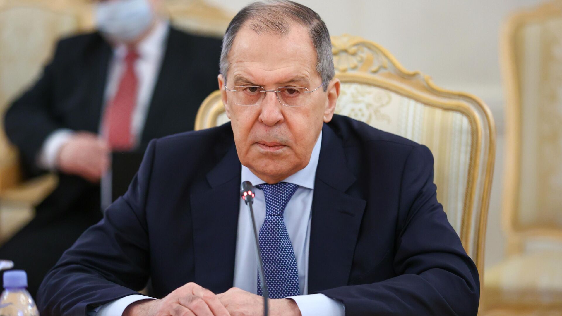 Министр иностранных дел РФ Сергей Лавров во время встречи с министром иностранных дел Швеции Анн Линде в Москве - РИА Новости, 1920, 15.02.2021