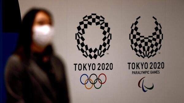 Логотип Олимпийских игр 2020 года в Токио