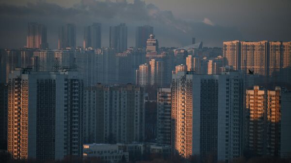 Жилые кварталы района Мякинино в Москве