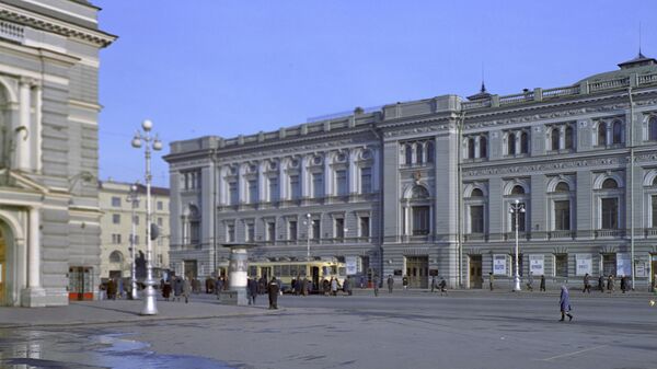 Здание консерватории имени Н.А. Римского-Корсакова в Петербурге