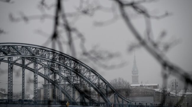 Мост через Вислу в Кракове