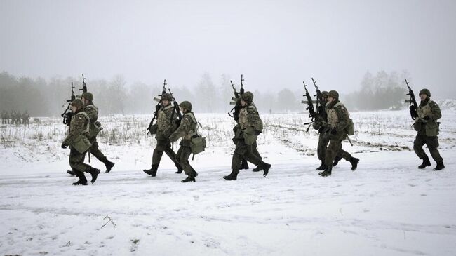 Польские военнослужащие