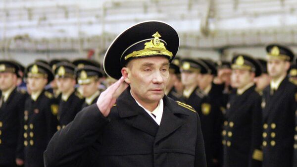 Главнокомандующий ВМФ адмирал Владимир Высоцкий