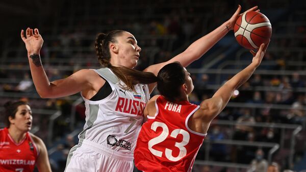 Баскетбол. Женщины. Квалификация Евробаскета-2021. Матч Россия – Швейцария
