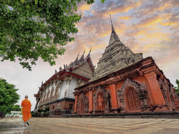 Снимок Wat Klang Bang Kaewфотографа Athichitra, победивший среди участников из Таиланда в конкурсе Wiki Loves Monuments 2020