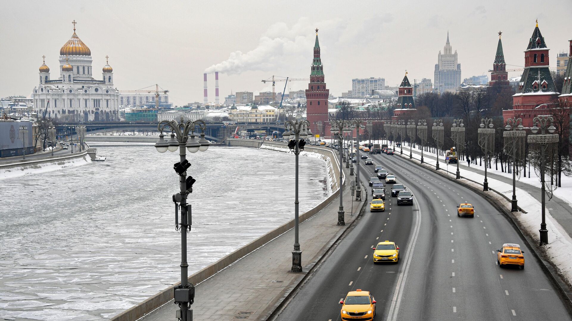 Москва-река - РИА Новости, 1920, 03.12.2022