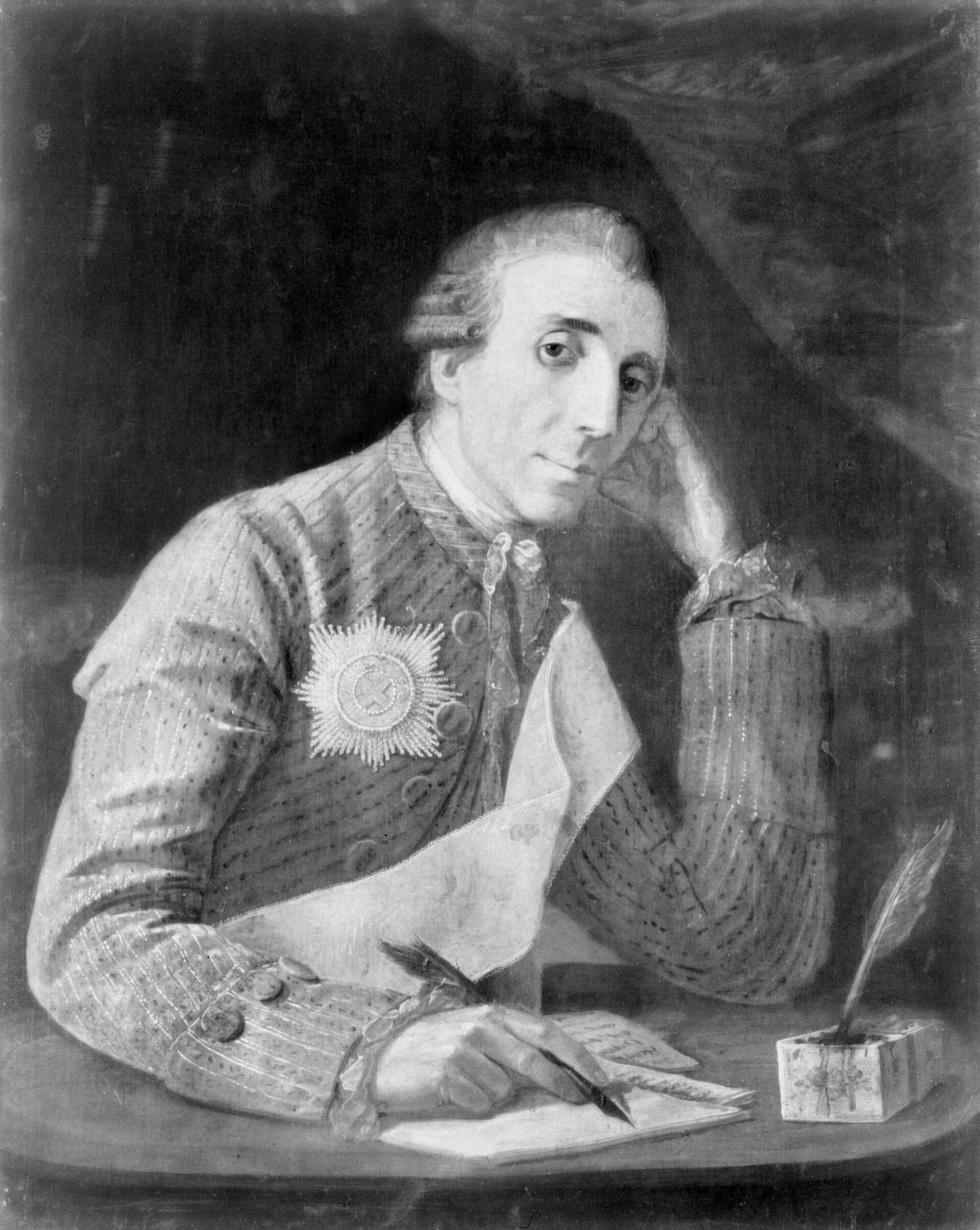 Портрет поэта Михаила Хераскова - РИА Новости, 1920, 09.02.2021