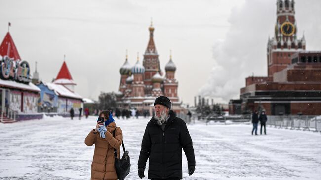 Красная площадь в Москве