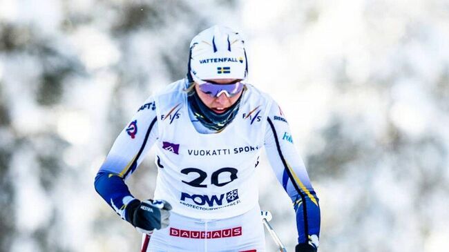 Шведская лыжница Луиза Линдстрём