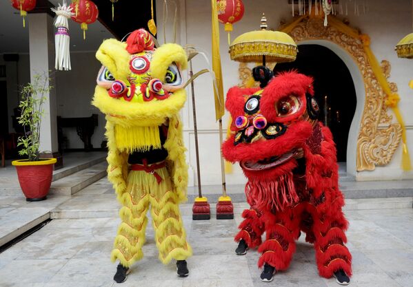 Празднование Китайского Нового года на Бали