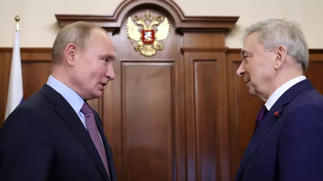 Владимир Путин и Иван Дедов