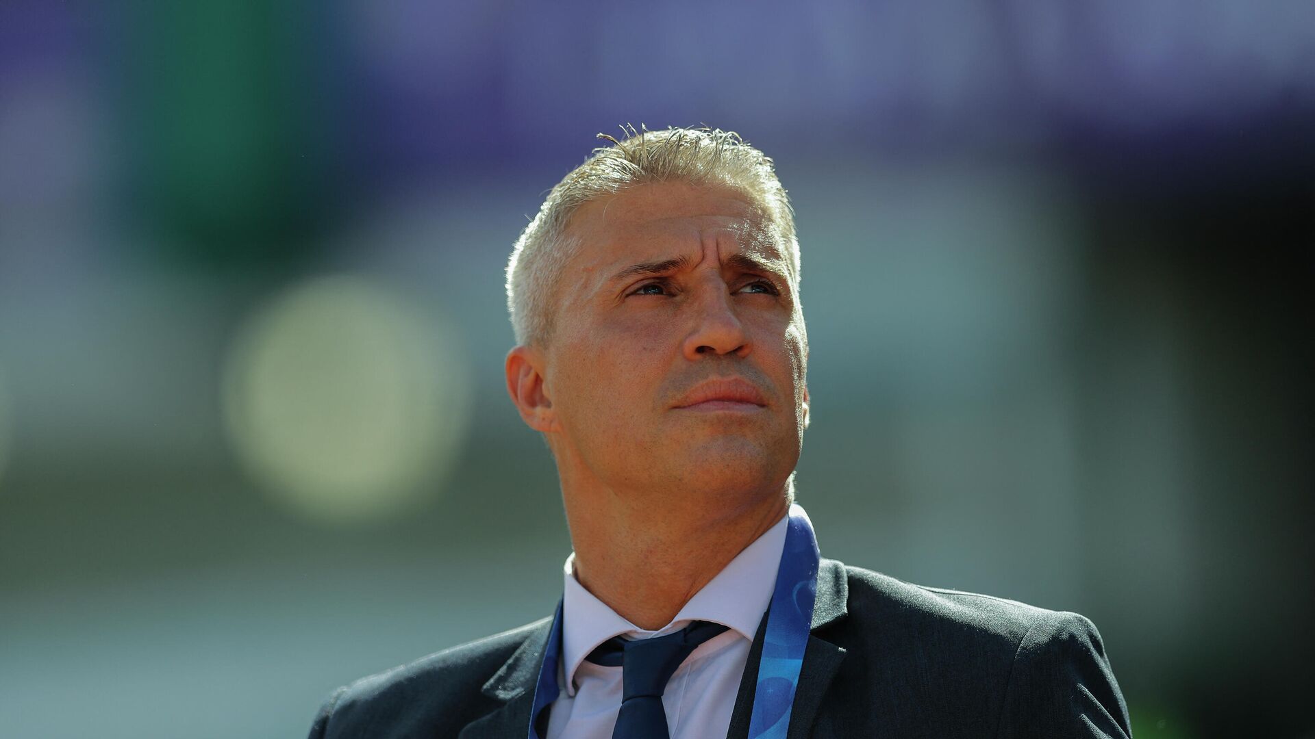 Argentina's Defensa y Justicia coach Hernan Crespo gestures during the Copa Sudamericana final football match bewteen Argentina's Defensa y Justicia and Argentina's Lanus at Mario Alberto Kempes Stadium in Cordoba, Argentina on January 23, 2021. (Photo by Nicolas AGUILERA / POOL / AFP) - РИА Новости, 1920, 12.02.2021