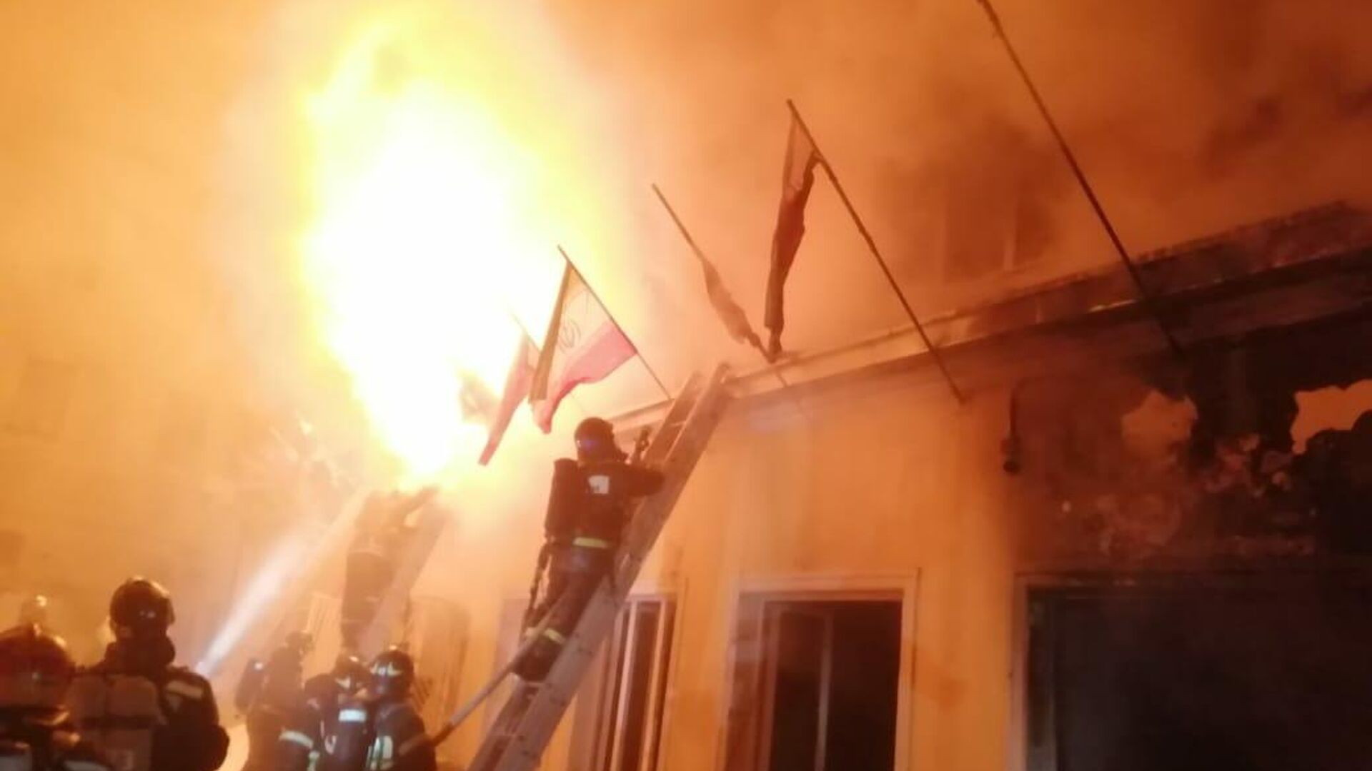 Пожар в московском вчера