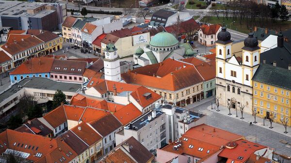 Город Тренчин, Словакия