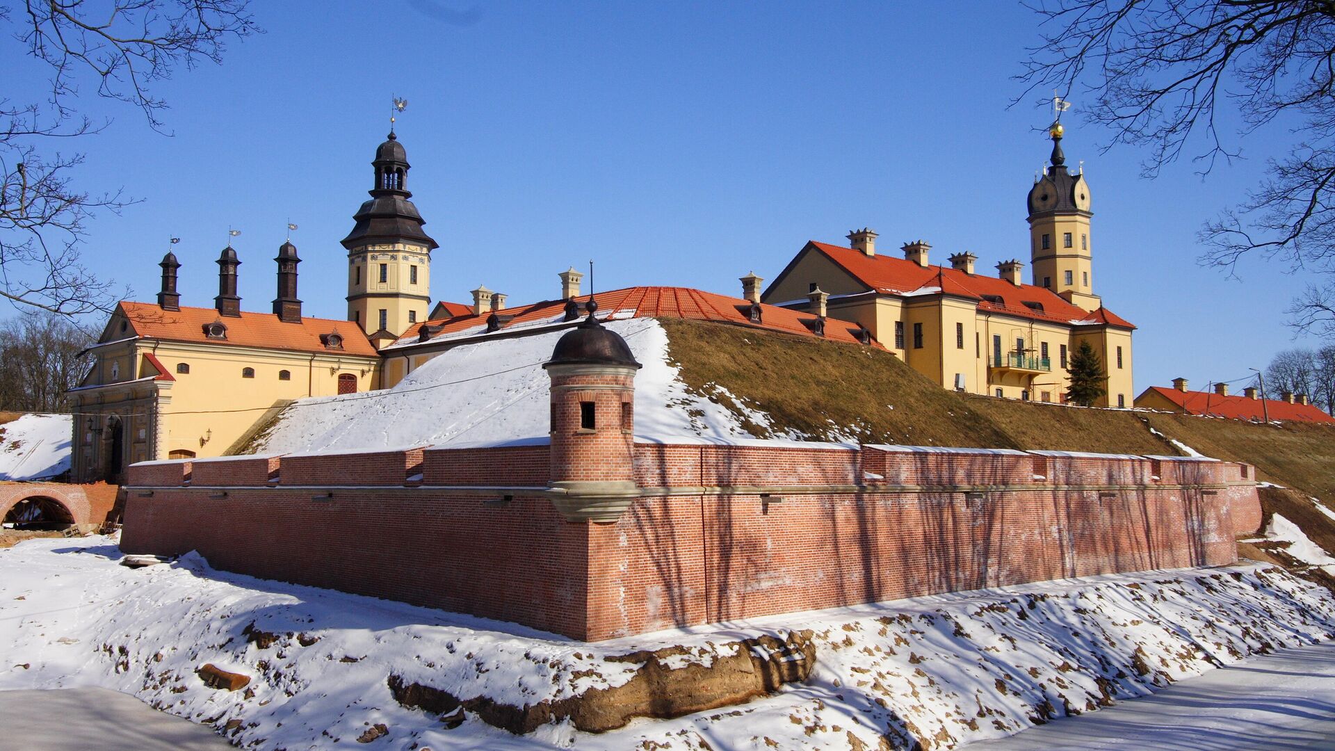 Несвижский замок в Белоруссии - РИА Новости, 1920, 16.02.2021