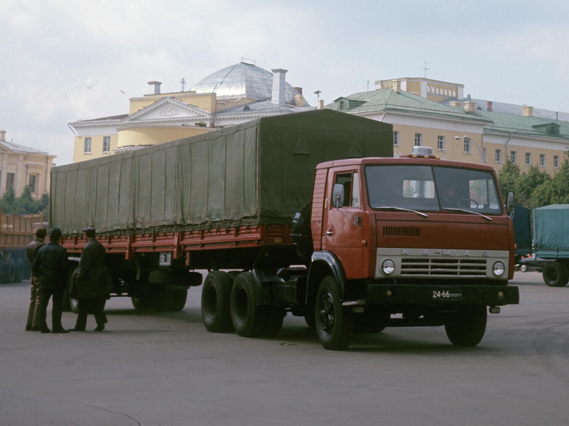 КамАЗ-5320 - РИА Новости, 1920, 15.02.2021