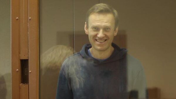 Алексей Навальный на заседании суда