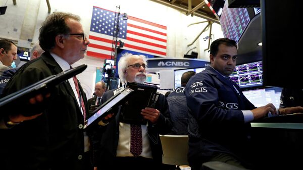 Торги на Нью-Йоркской фондовой бирже 