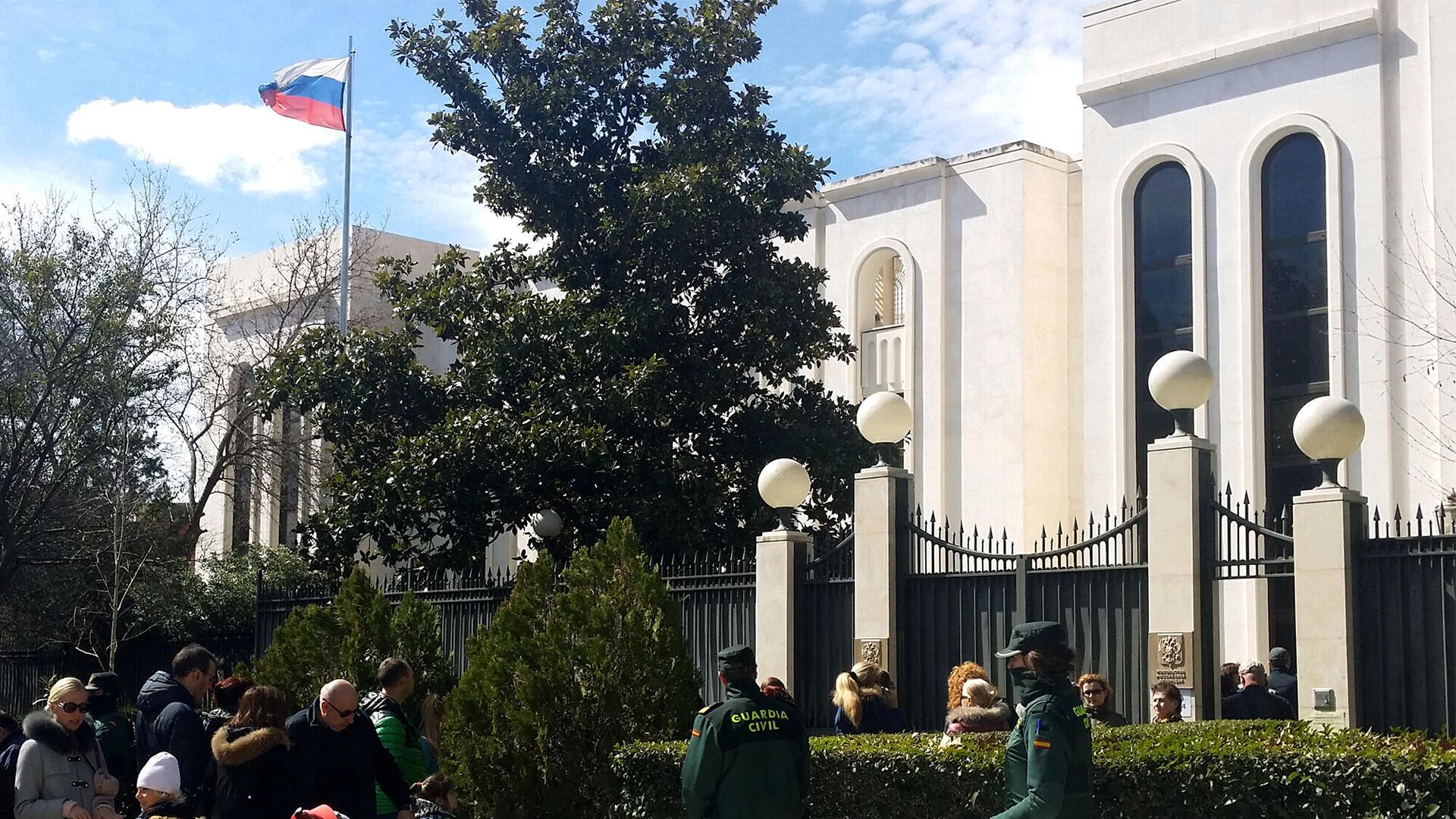 Посольство Российской Федерации в Мадриде - РИА Новости, 1920, 17.05.2021