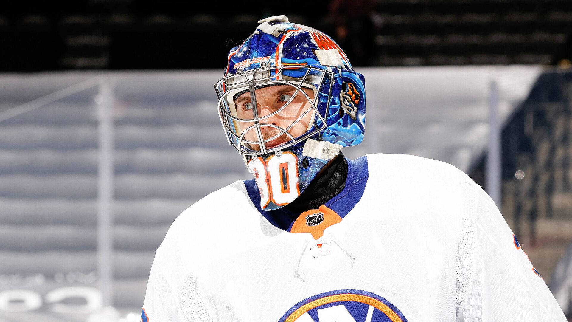 Вратарь Нью-Йорк Айлендерс Илья Сорокин - РИА Новости, 1920, 17.02.2021