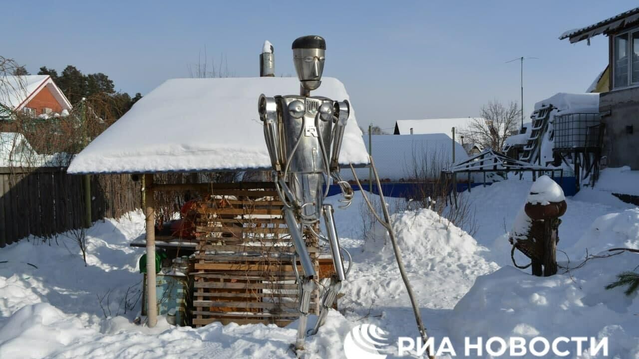 Металлический Федор, сделанный Сергеем Кирюхиным из Перми - РИА Новости, 1920, 17.02.2021