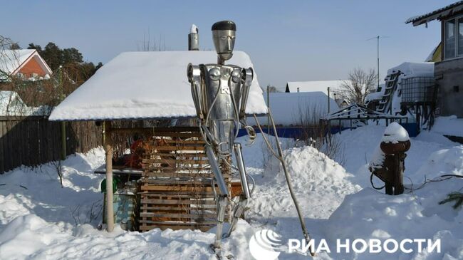 Металлический Федор, сделанный Сергеем Кирюхиным из Перми