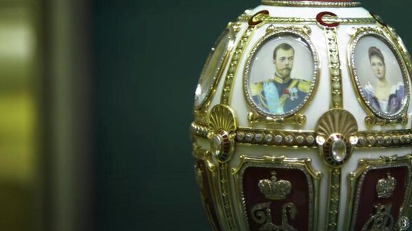 Экспонат выставки Фаберже – ювелир Императорского двора в Эрмитаже