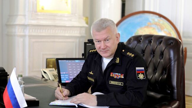 Главнокомандующий Военно-Морским Флотом России, адмирал Николай Евменов