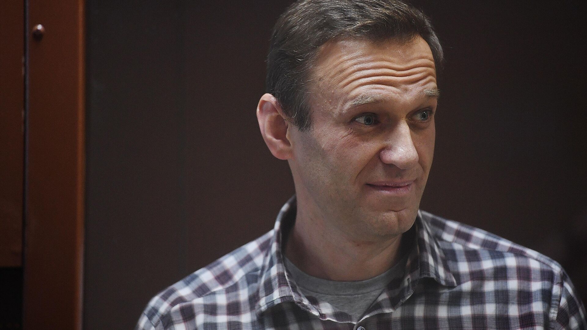 Алексей Навальный в зале Бабушкинского районного суда - РИА Новости, 1920, 22.03.2021
