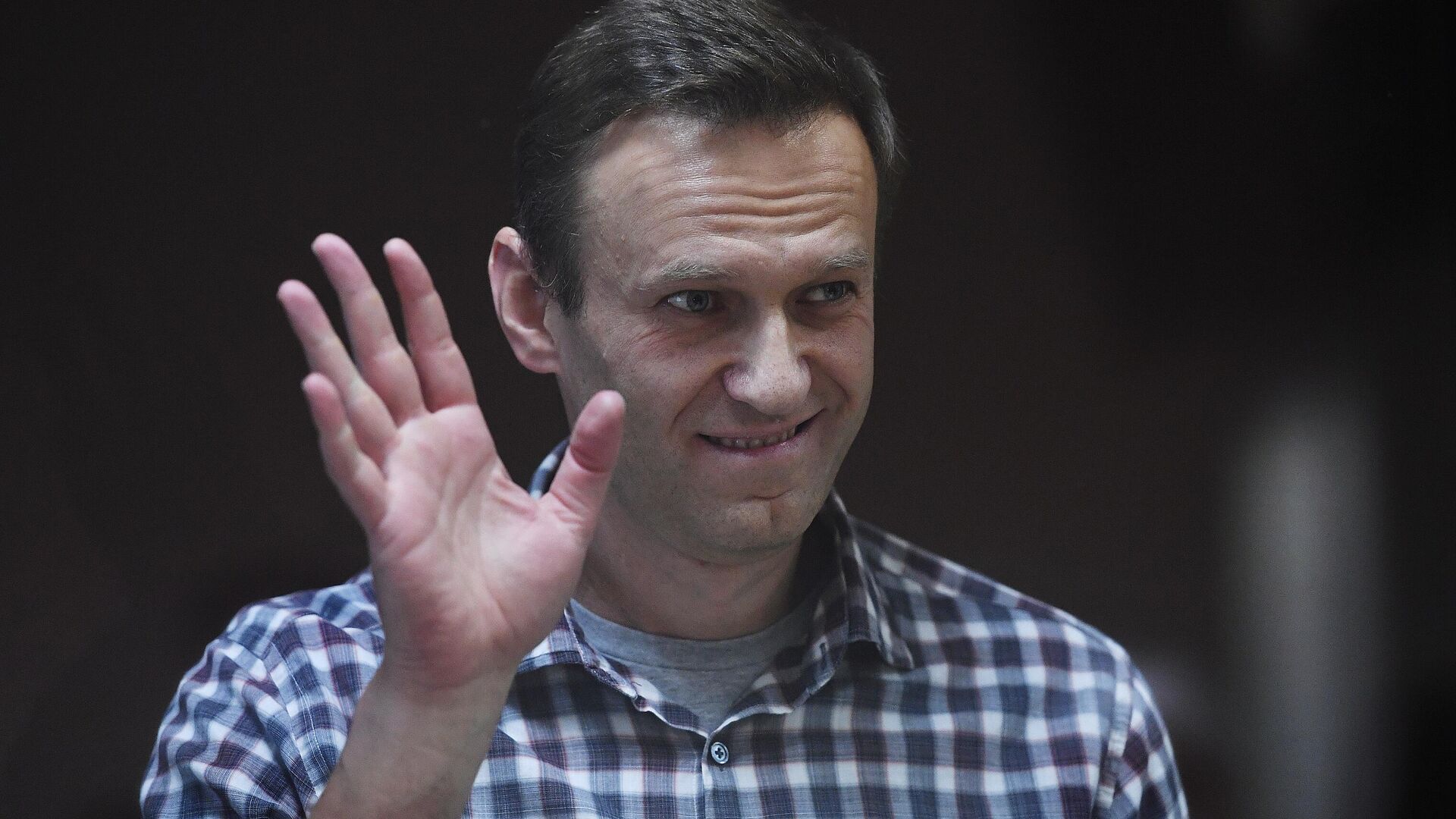 Алексей Навальный в зале Бабушкинского районного суда - РИА Новости, 1920, 21.06.2021