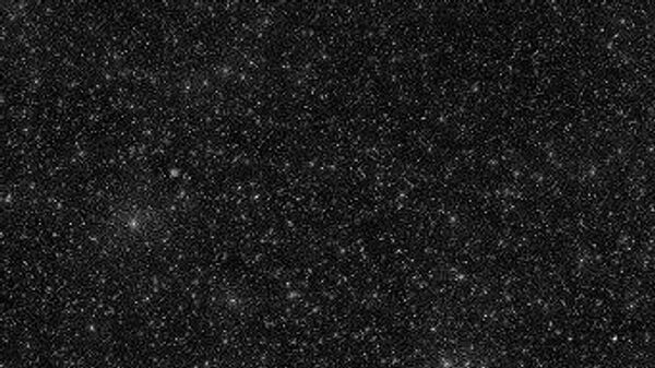 Карта звездного неба с изображением 25 000 сверхмассивных черных дыр