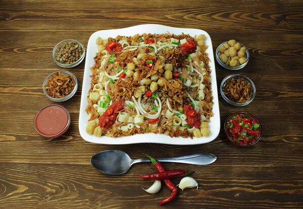 Кошари - египетское национальное блюдо