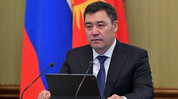 Президент Киргизии Садыр Жапаров 
