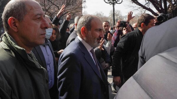Премьер-министр Армении Никол Пашинян в Ереване