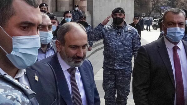 Премьер-министр Армении Никол Пашинян в Ереване