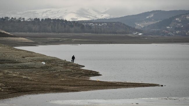 Симферопольское водохранилище в Крыму