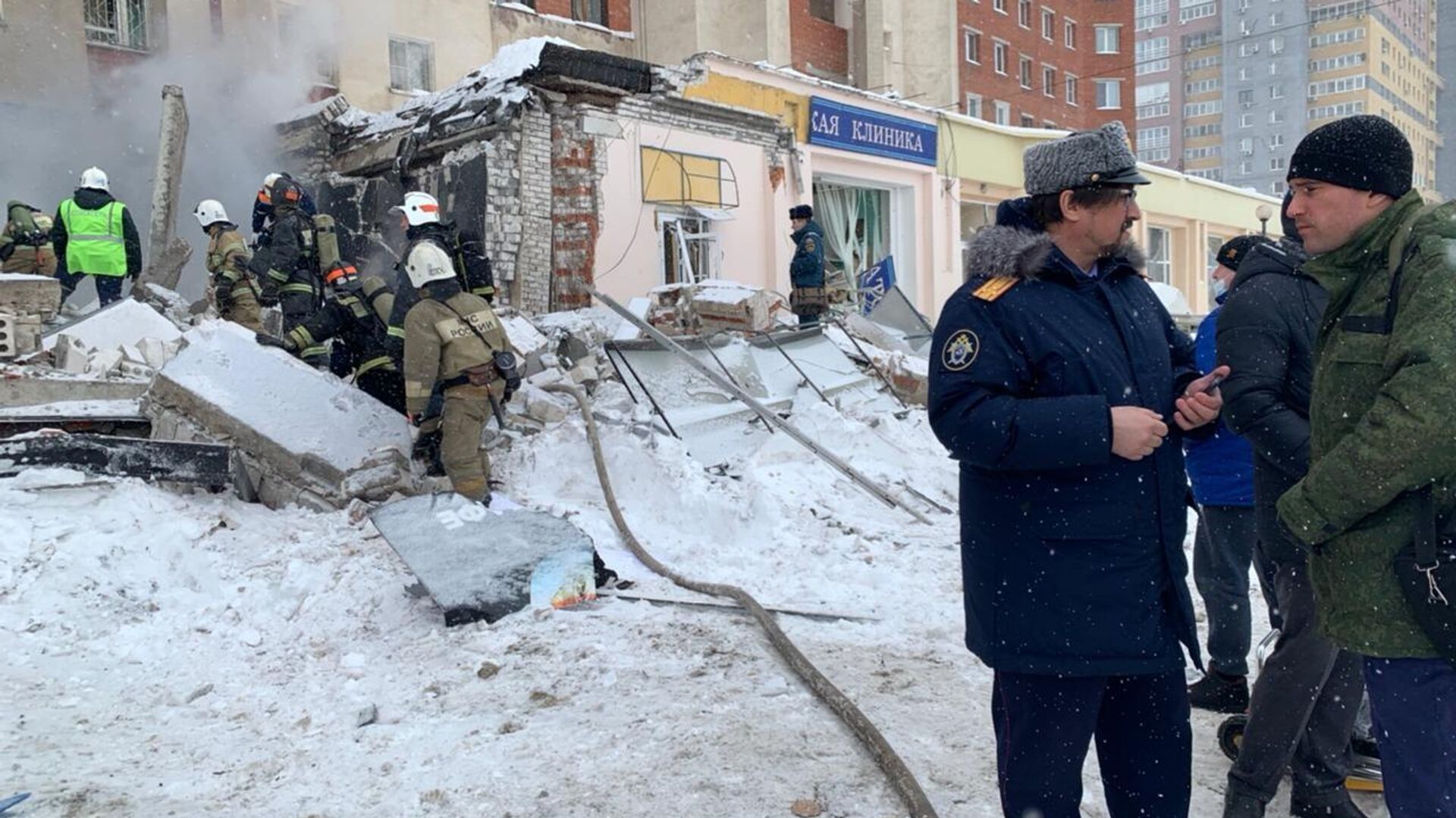 Место взрыва в жилом доме на Мещерском бульваре в Нижнем Новгороде - РИА Новости, 1920, 26.02.2021